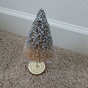 Anthropologie Bottle Brush Christmas Tree